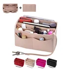 Фирменный органайзер для макияжа HHYUKIMI, войлочная сумка для сумочки, дорожный Внутренний кошелек, портативные косметички для различных брендовых сумок