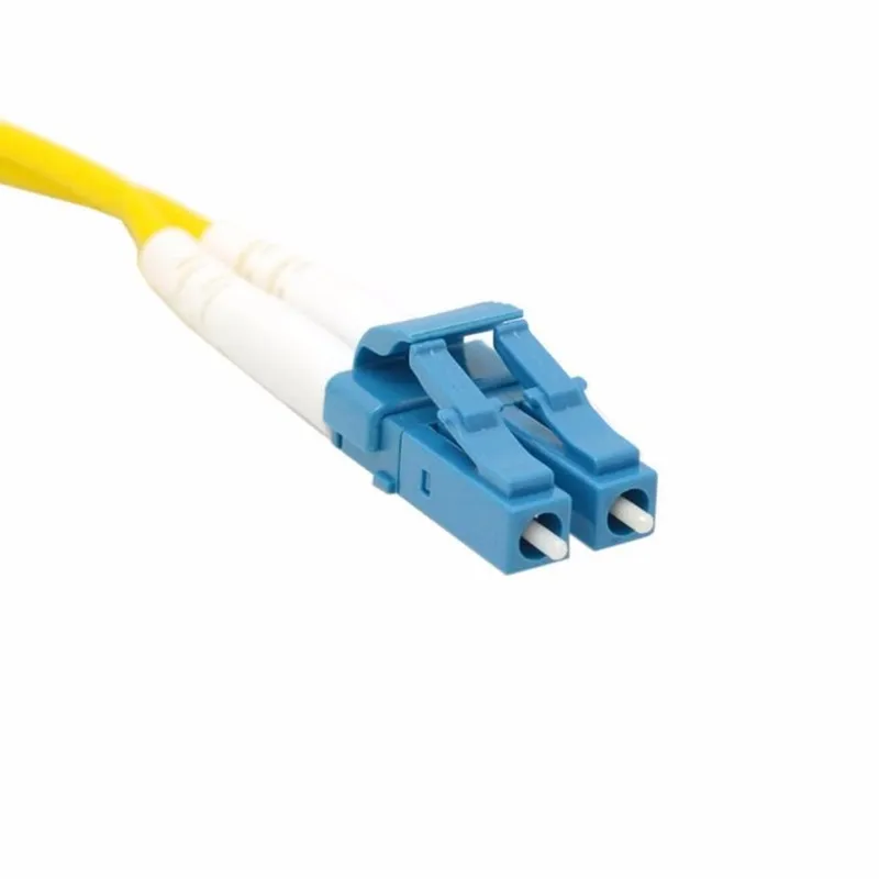 Double LC UPC to Simplex PVC одномодовый волоконно-оптический патч-кабель 1 м 2 3 5 10 |