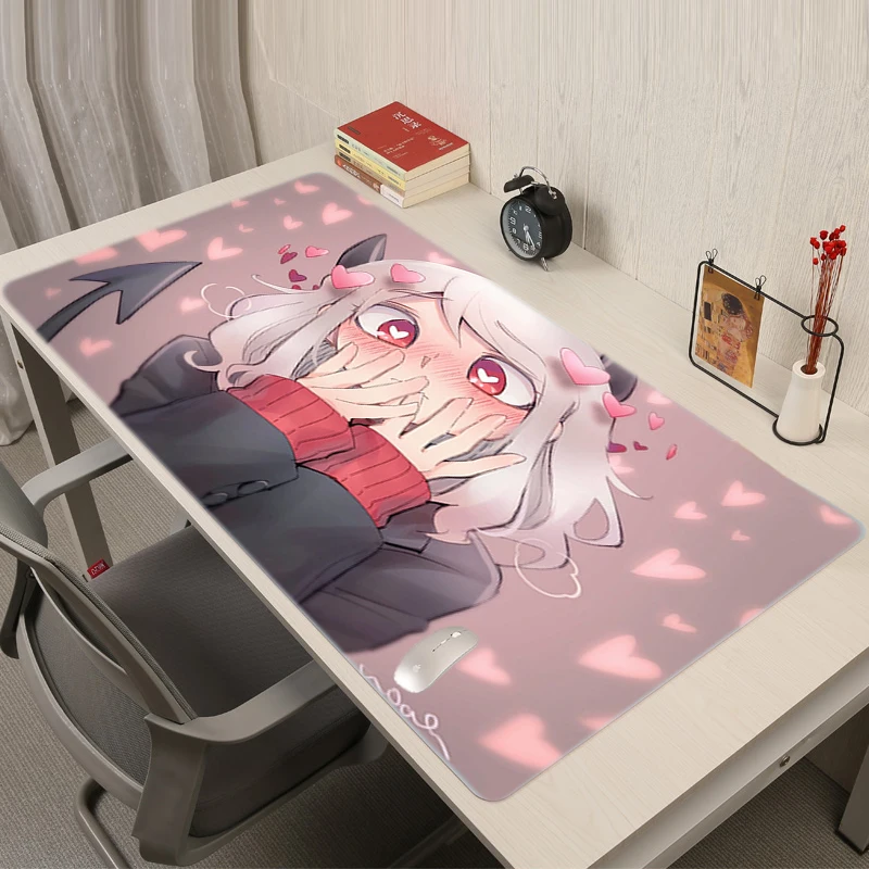 

Anime MouseMat Helltaker Mouse Pad Kawaii Gaming Accessories Razer Mousepad Keyboard Xxl Mat Custom Cute Mause Pad CSGO Desk Mat