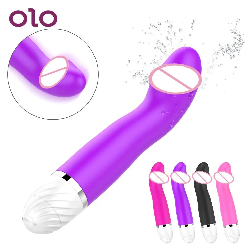 Фаллоимитатор OLO вибратор для женщин Вагина клитор массажер сильная вибрация AV