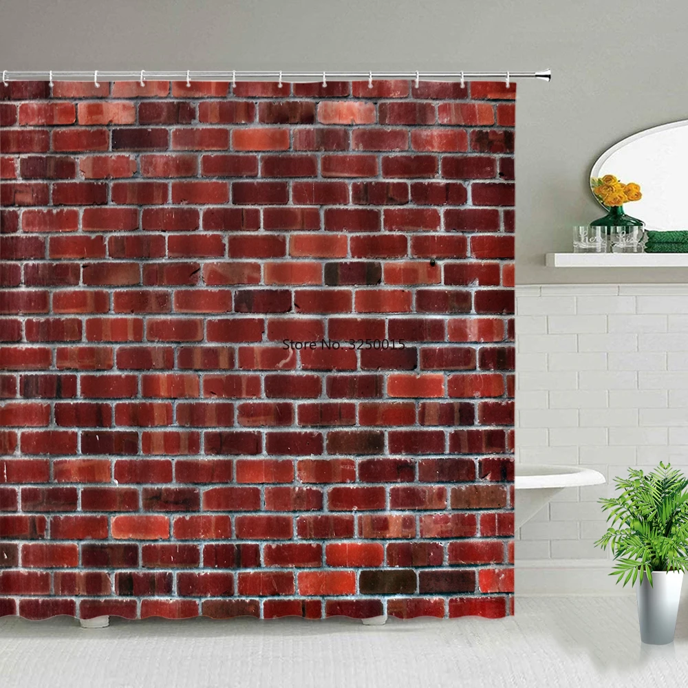 

Funny 3D Pebbles Stones Bathroom Curtains Novelty Modern Marble Pebble Shower Curtain for Bath Bathtub Accessories Home Decor