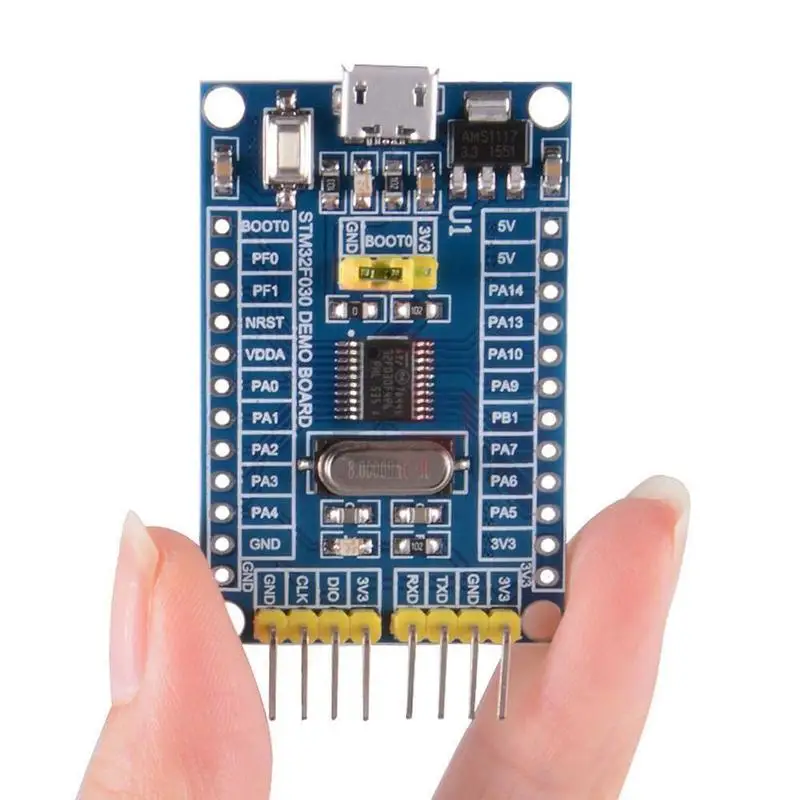

STM32F030F4P6 ARM CORTEX-M0 Core 32bit 48 MHz Development Dual Microcontroller Kits Board Download DIY System Minimum SWD/I O8R5