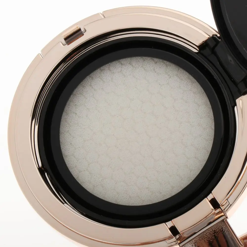 Пустая розовая воздушная подушка пуховый чехол контейнер для пудры