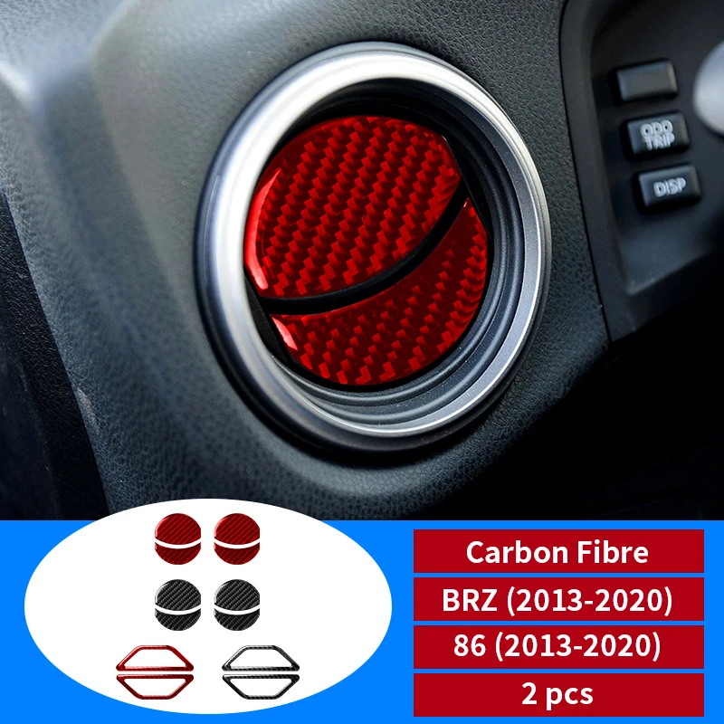 Углеродное волокно авто внутренняя сторона воздуховод приборной панели