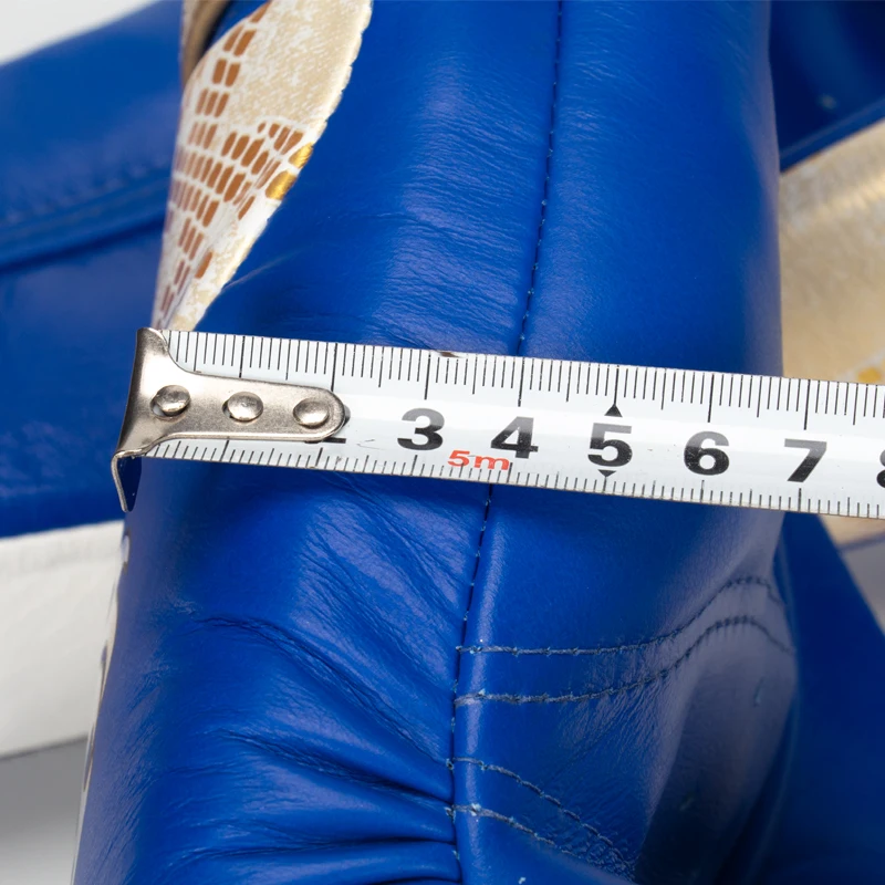 Тайские Ветеран ТКБ воловья кожа король Муай перчатки для тайского бокса боевой