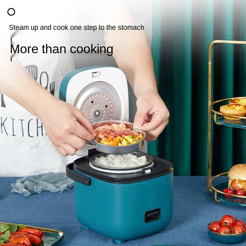 

Mini Electric Rice Cooker Intelligent Automatic Household Kitchen Cooker 1-2 People Small Electric Rice Cookers 1.2L