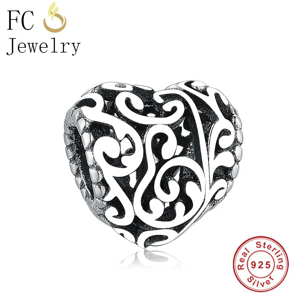 FC ювелирное изделие, браслет Pandora, 925 серебро, мультяшное животное, мини мышка, розовый цвет, эмаль, бисер, изготовление, Берлок - Цвет: FC0301