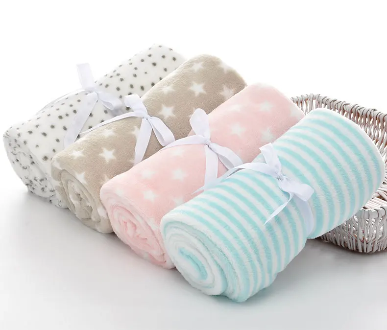 Одеяла для новорожденных Супермягкие клетчатые 100*75 см |