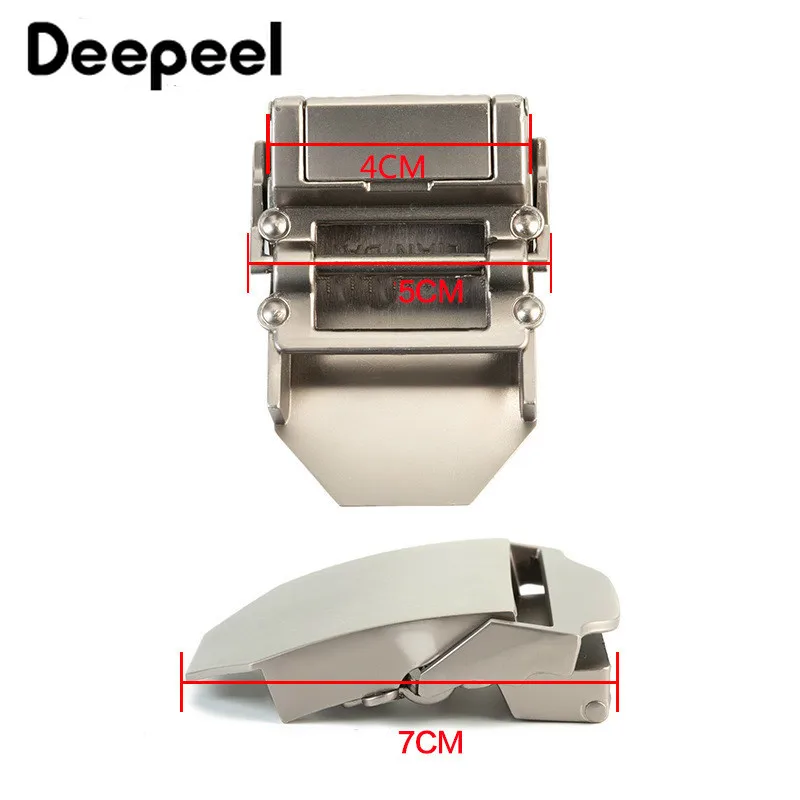 Deepeel 1 шт. ID40 мм Мужская пряжка для ремня 38 39 модная автоматическая украшения