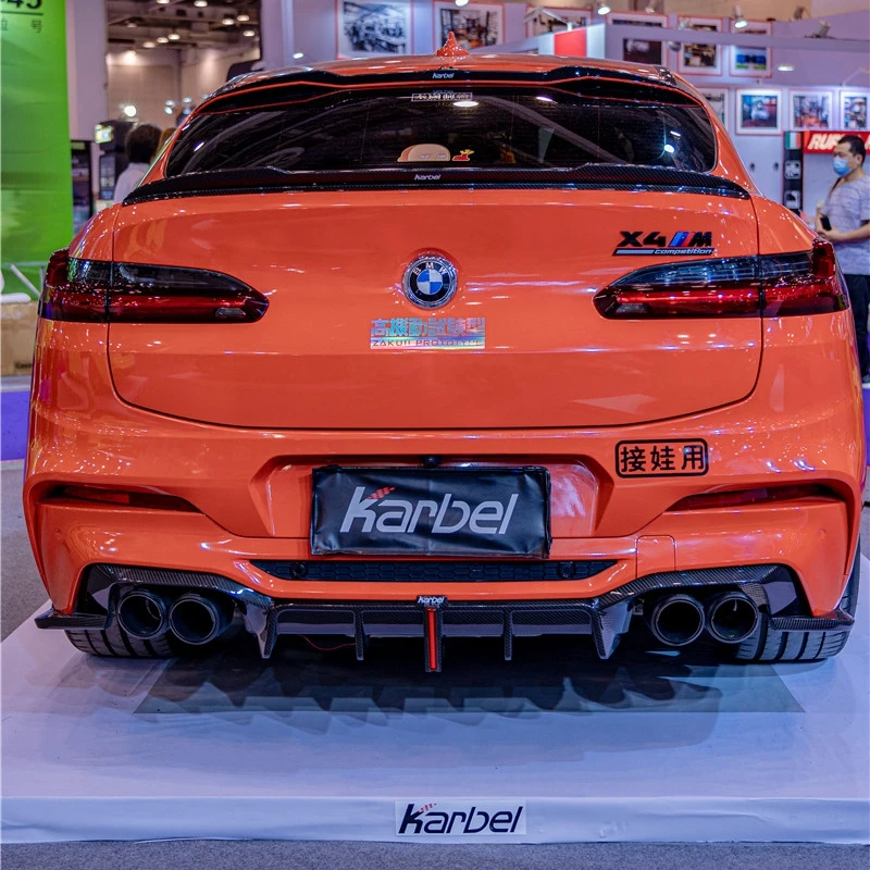 Для 18-20 BMW G02 F98 X4 M40i M40d VAD-D горячепрессованный сухой Углеродный волокно полный