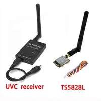 hot sale 5 8g fpv receiver uvc video downlink otg mini ts5828l 40ch 5 8g 600mw transmitter for vr android phone