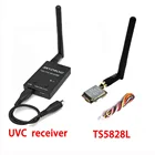 Горячая Распродажа 5,8G FPV приемник UVC Video Downlink OTG + Mini TS5828L 40Ch 5,8G 600 мВт Передатчик для VR Android телефона