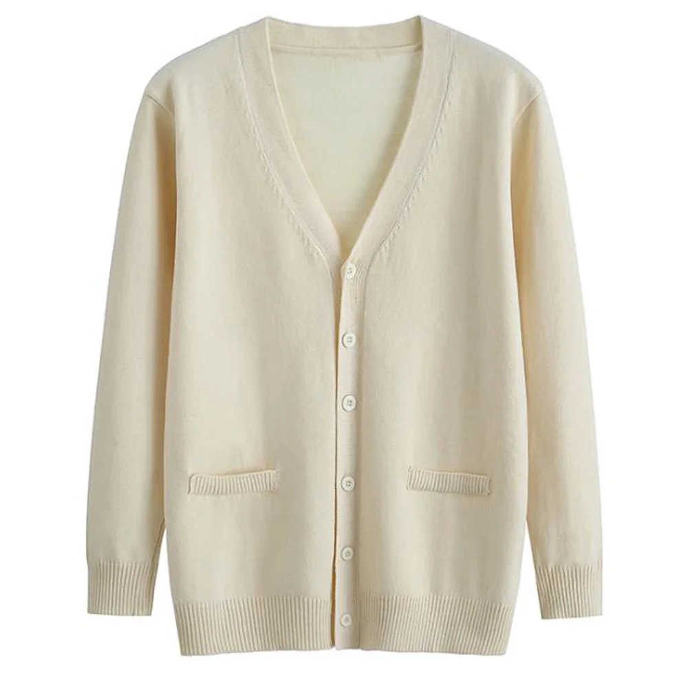 Размера плюс вязаный кардиган мужская одежда в Корейском стиле свободная