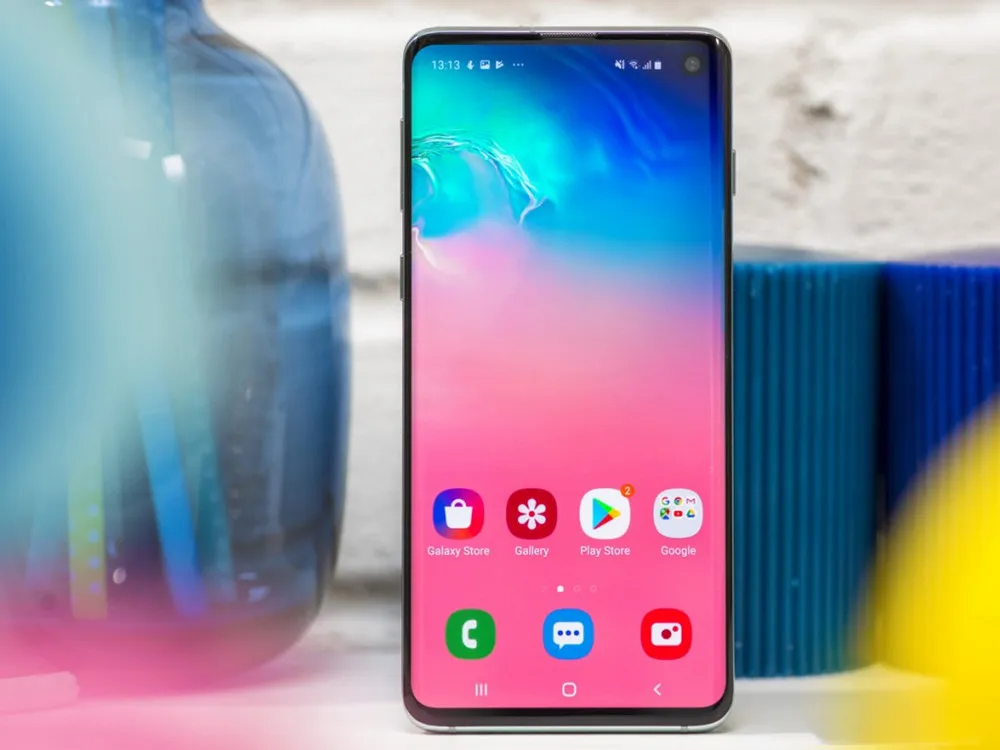 Samsung Galaxy S10 G973F 8 ГБ ОЗУ 128 Гб ПЗУ 6,1 дюймов Восьмиядерный Быстрая зарядка Snapdragon 855 NFC 4G LTE сотовый телефон