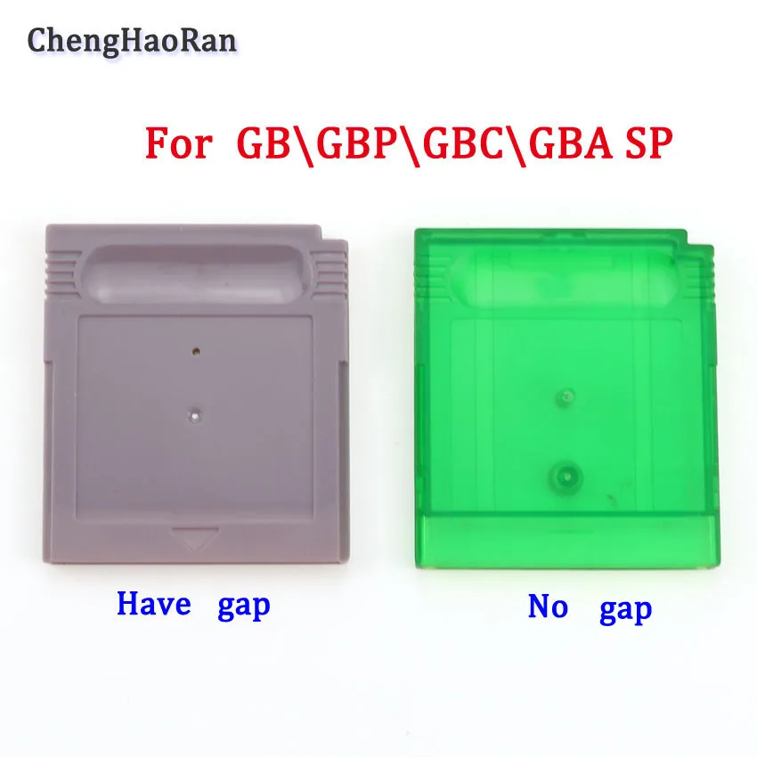 2 шт. чехол для игровых карт G b c GBA SP Game картриджа прозрачный зеленый/серый/желтый