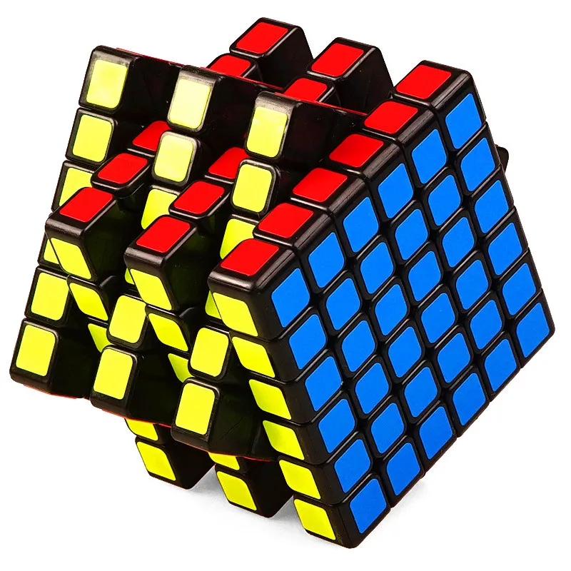 YongJun YJ GuanShi 6x6x6 стикер волшебный куб безопасный АБС пластик обучающий ультра