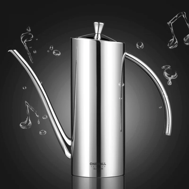 

Stainless Steel Leak-Proof Oiler Stainless Steel Leakproof Oil Filter Fried Oiler Home Kitchen Supplies WF1019
