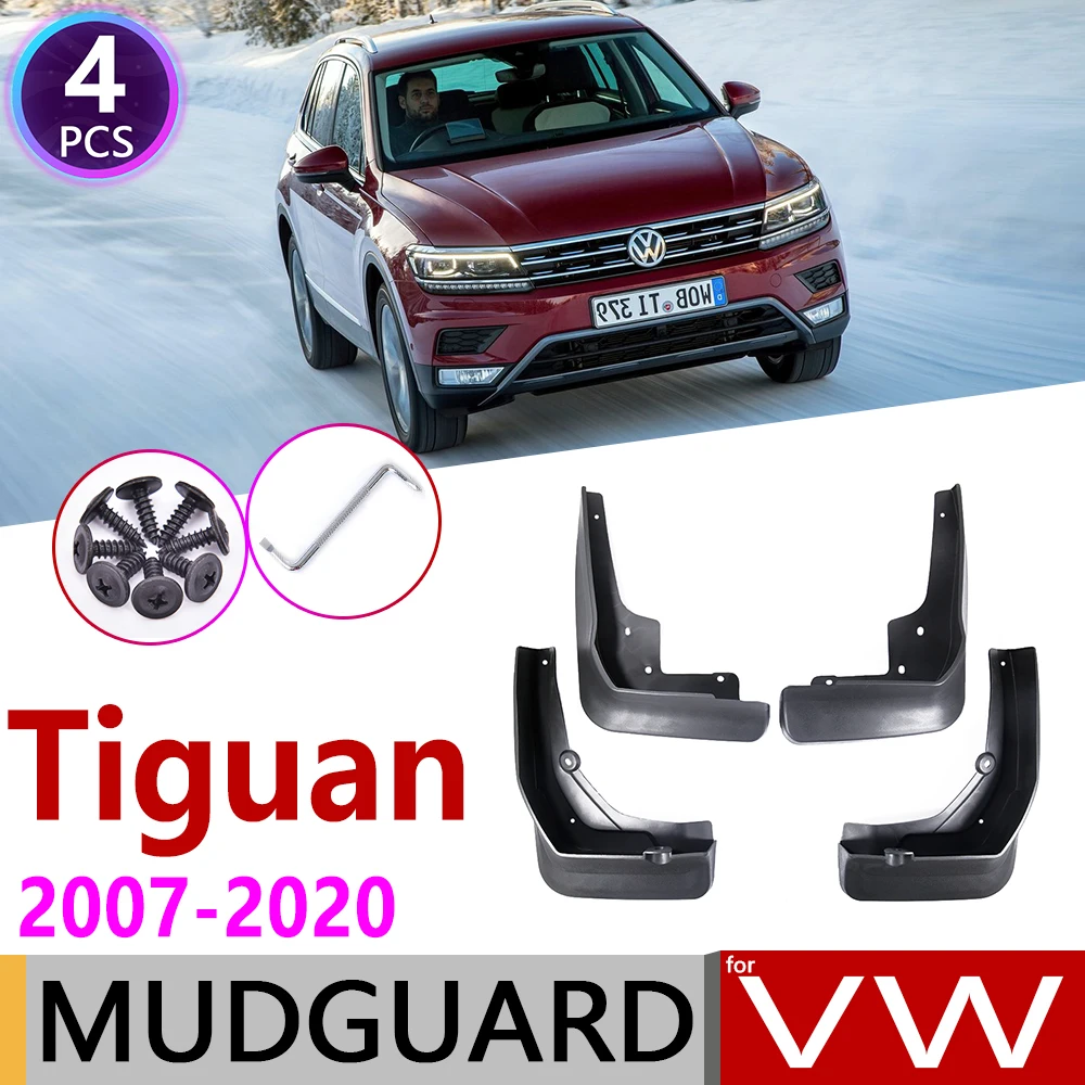 Для Volkswagen VW Tiguan MK1 MK2 2007 ~ 2020 брызговик крыло брызговики ЛОСКУТ аксессуары для