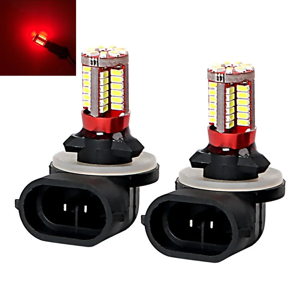 H27 881 H27W 862 886 894 896 57 smd 898 светодиодная Автомобильная передняя противотуманная фара