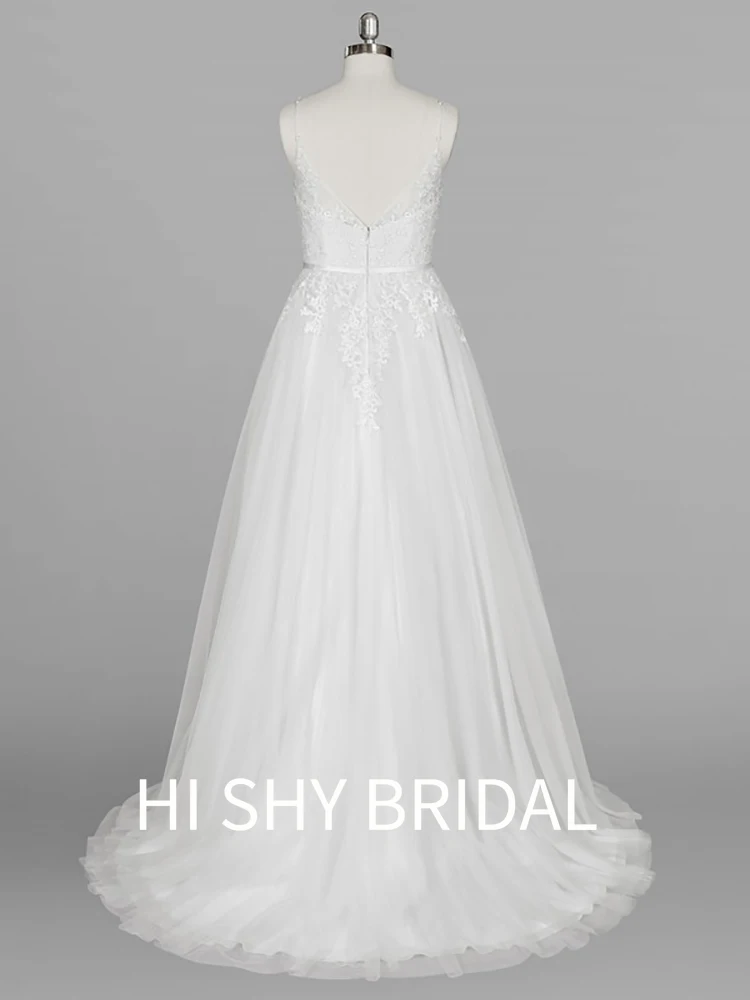 

Hi Shy Bridal 2021 New Luxury Lace Wedding Dresses Suitable for Every Bride Free Tailored Plus Size and Free Shipping