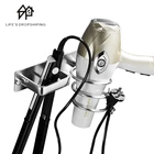 Настенная подставка для фена из нержавеющей стали, полка для ванной комнаты, аксессуары для дома