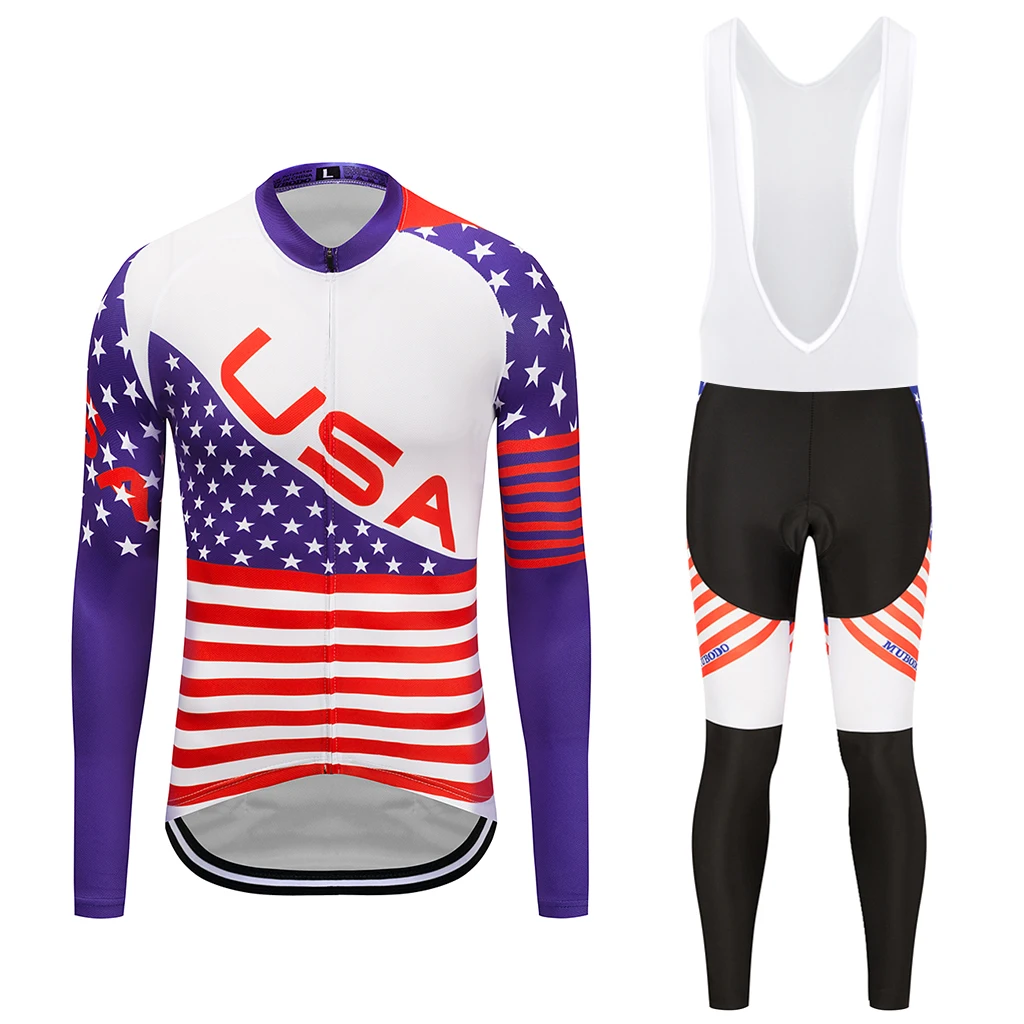 MUBODO Ciclismo Abbigliamento Bici Jersey Ropa мужская рубашка для велоспорта|Велосипедные комплекты|