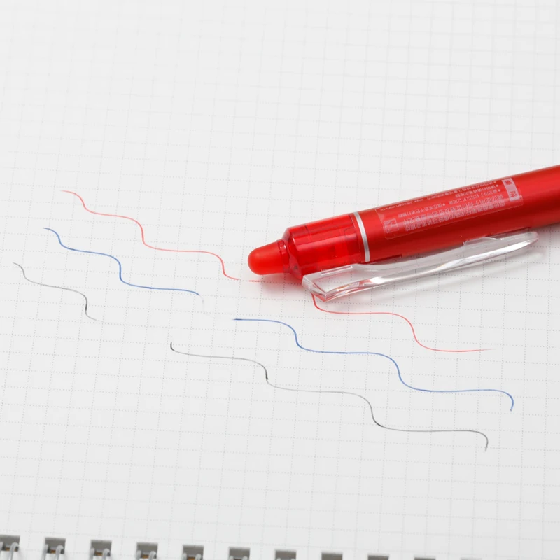 Ручки Pilot со стираемыми гелевыми чернилами шариками точка 0 7 мм набор с синими