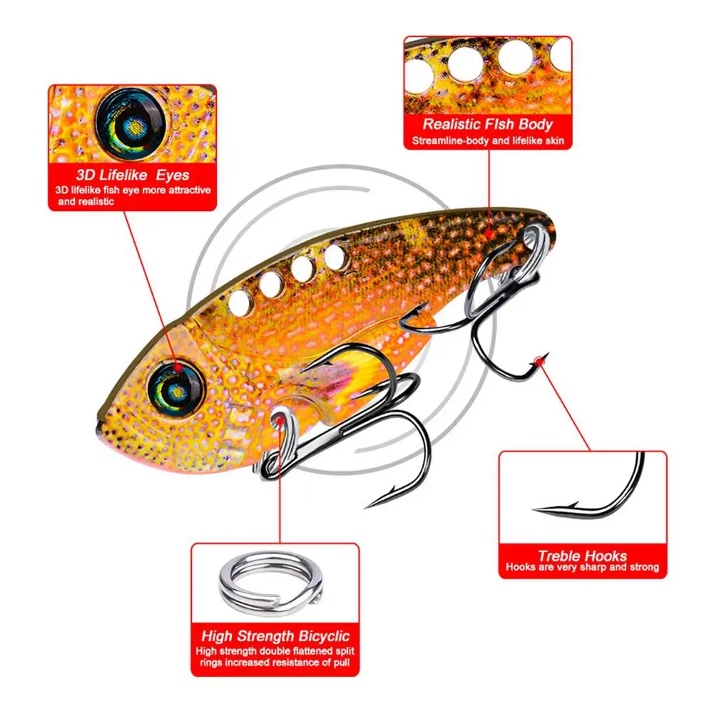 54 мм рыболовные приманки 11 г блёстки металлический симулятор рыбы инструменты