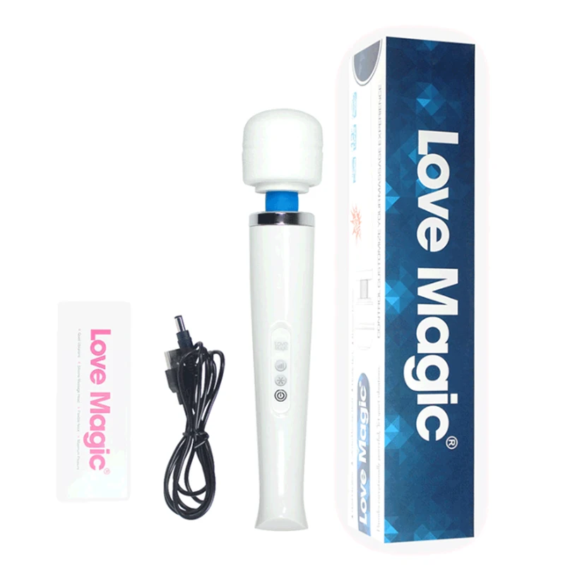 Любовь Волшебная палочка виброшарик для Мощный USB зарядки вагинальный g spot