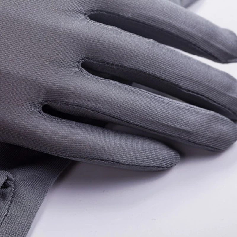 Женские перчатки из 100% натурального шелка тутового шелкопряда летние женские