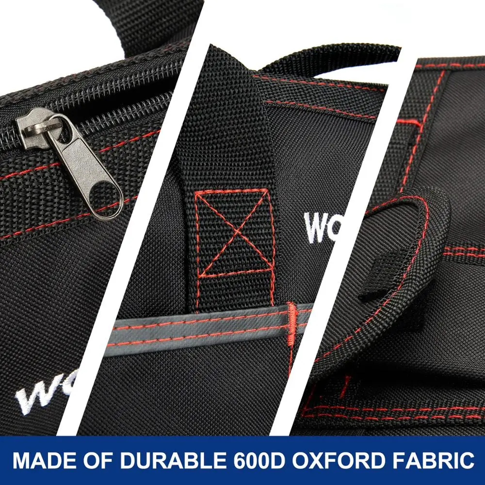 Прочная сумка для инструментов WORKPRO комбинированная 2 шт. наплечная 8 12 19 дюймов