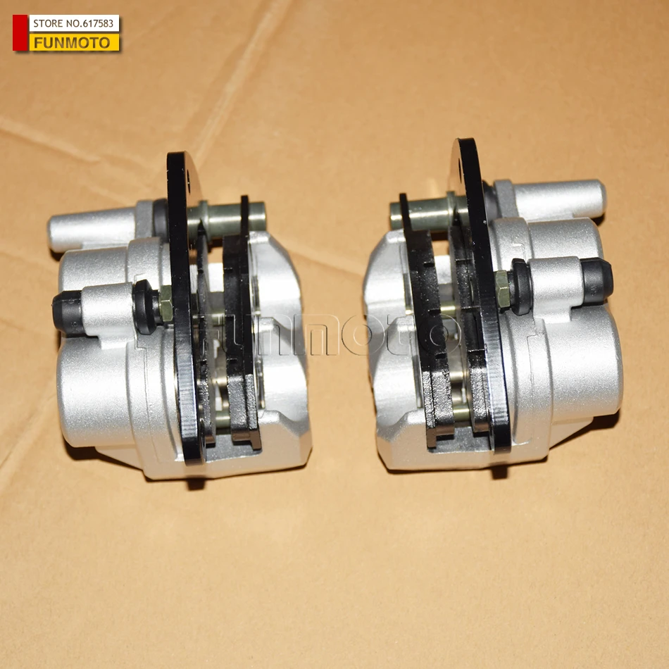 FRONT LEFT AND RIGHT BRAKE CALIPER FIT FOR CF800 UTV/CFZ8 PARTS CODE IS 7030-081300/7030-081400 |