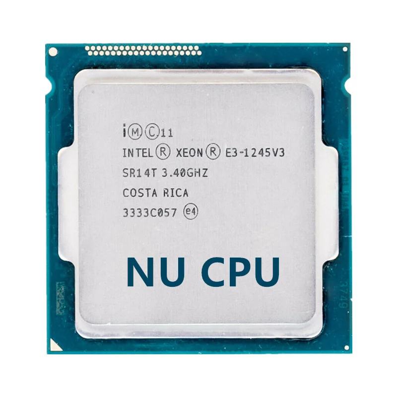 

Intel Xeon E3-1245 v3 E3 1245v3 E3 1245 v3 3.4 GHz Quad-Core Eight-Thread CPU Processor 8M 84W LGA 1150