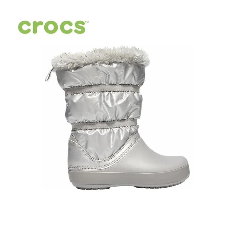 CROCS CB LodgePoint Metallic Boot G KIDS|Сапоги| |