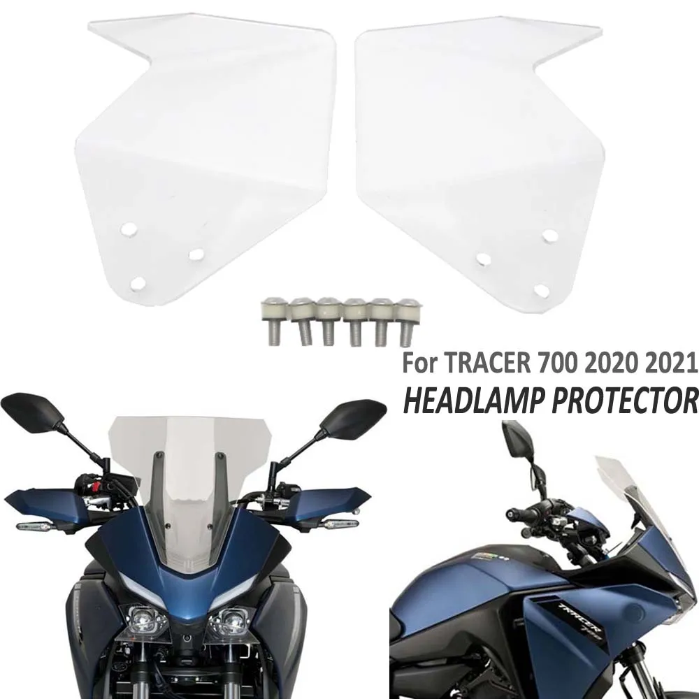 Защитная пленка для фар мотоцикла TRACER 700 Tracer 7 GT MT-07 2020 2021 аксессуары мотоциклов