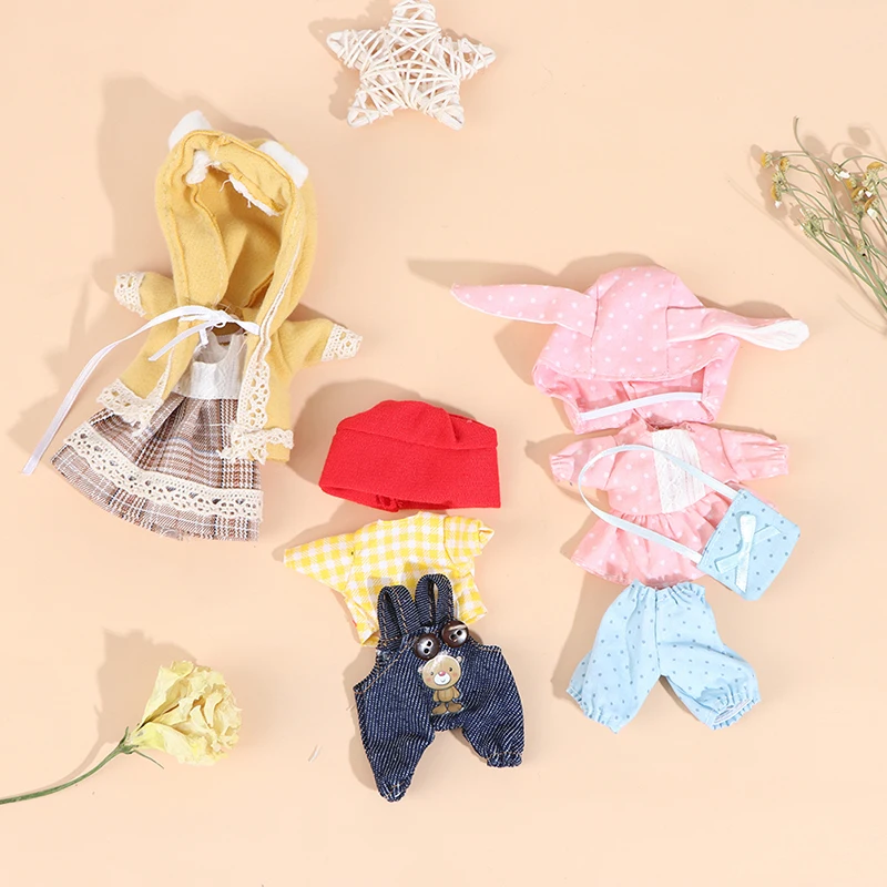 Одежда для кукольного домика 16 см 1:8 костюм с юбкой модная кукольная одежда