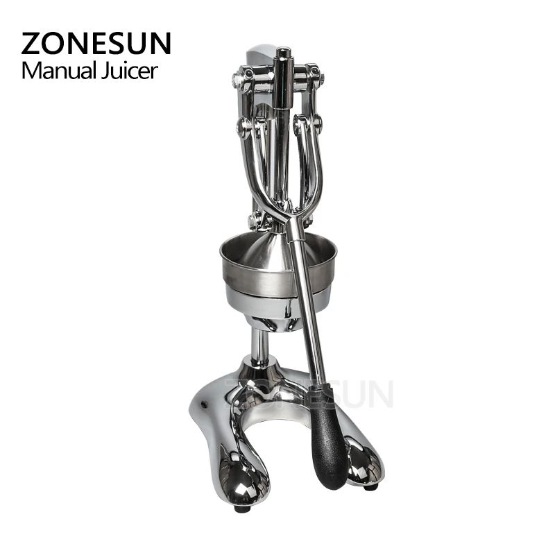 Ручная Соковыжималка ZONESUN из нержавеющей стали для цитрусовых фруктов ручной