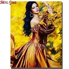 5D алмазная живопись сделай сам, абстрактная татуировка с черепом для женщин, полноразмерная круглая Алмазная картина, мозаика, подарок на Хэллоуин, домашний Настенный декор,