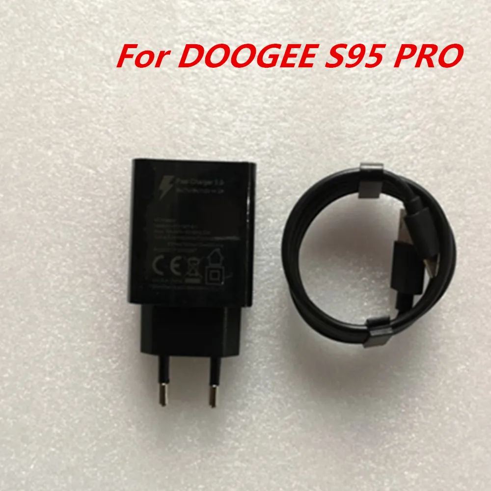 Новый оригинальный адаптер Для DOOGEE S95 PRO EU быстрая зарядка USB Type-c кабель для