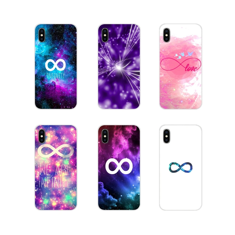 Чехол infinity on purple для Apple iPhone X XR XS 11 12pro MAX 4S 5C SE 2020 6S 7 8 Plus ipod 5 6 аксессуары чехлы