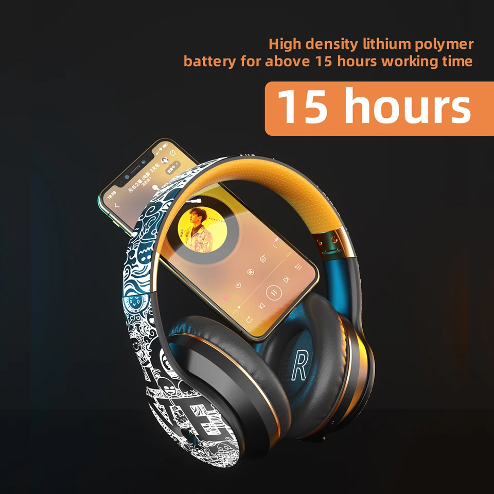 Наушники вкладыши Taida складные с шумоподавлением и поддержкой Bluetooth 5 0|Наушники