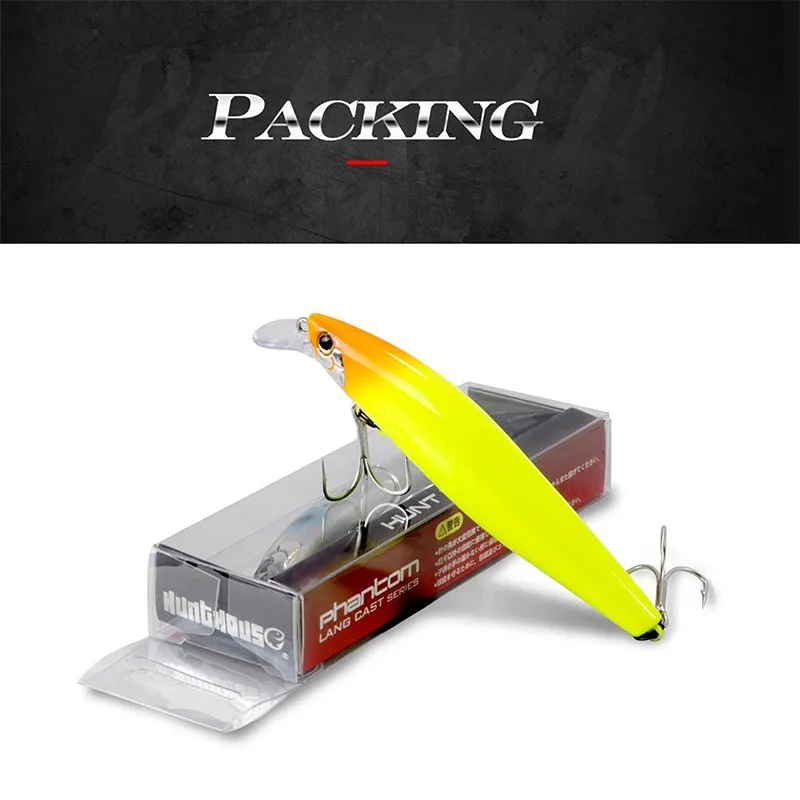 Hunthouse sinking Minnow fishing lure Tungsten weight slider system 99mm 17g exclusive Silent Assassin flashy sardines cand | Спорт и
