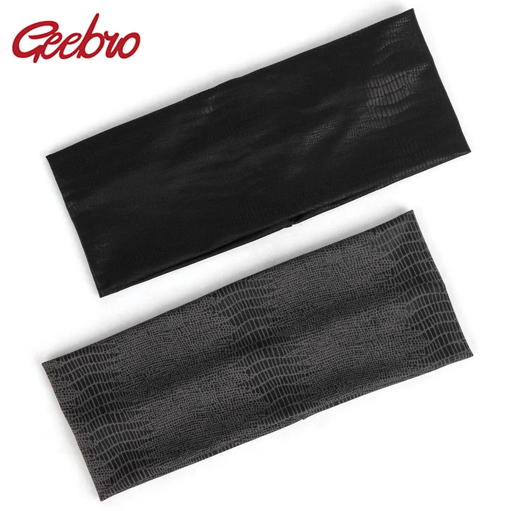 Повязка на голову Geebro женская модная мягкая хлопковая эластичная лента с