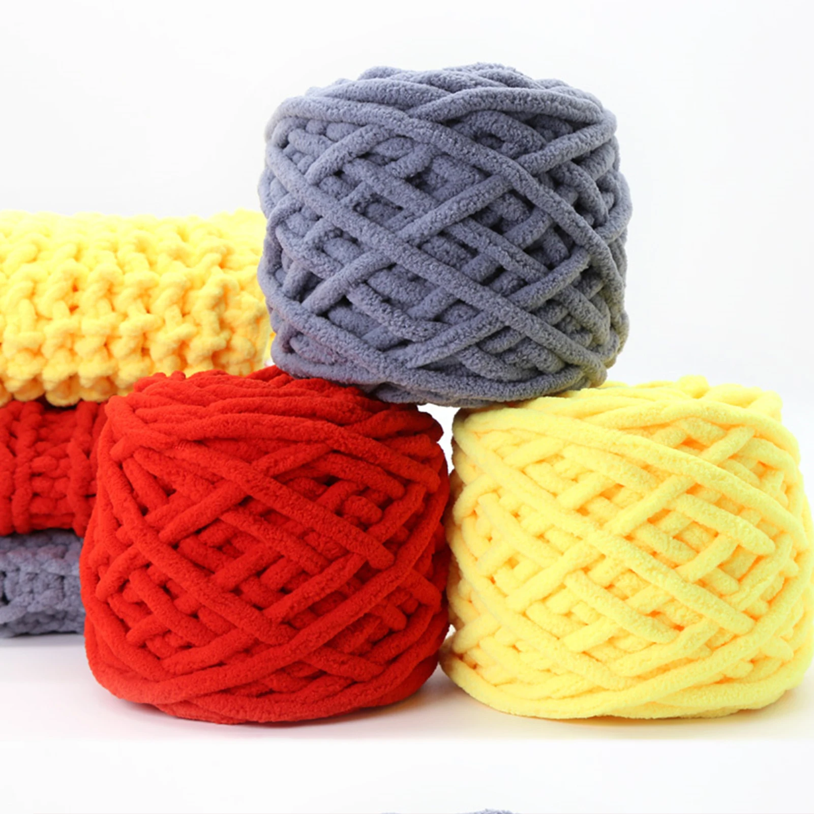 2 шт. пряжа для вязания шерстяная крючком одеяло свитер шарф молочная