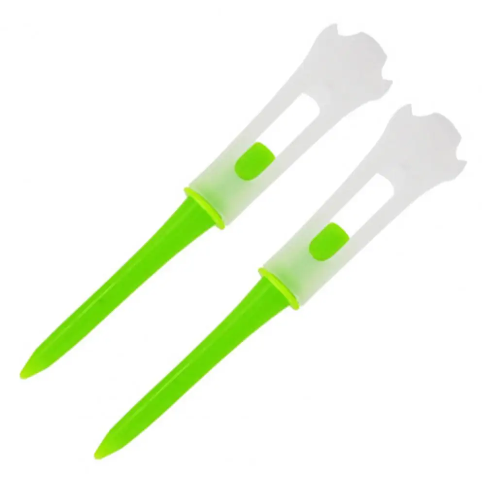 

2Pcs Double-layer Low Resistance Golf Tees Spikes for Court