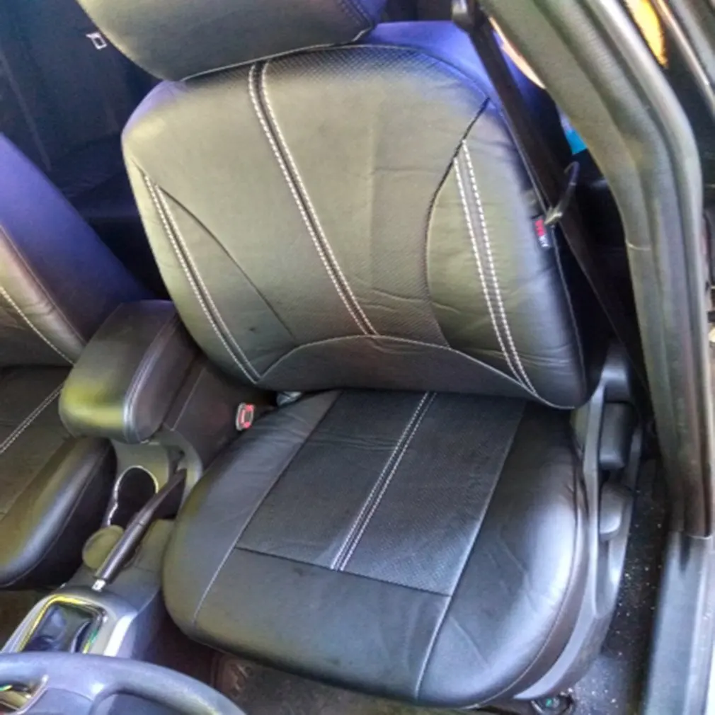 Модные чехлы из искусственной кожи для автомобильных сидений пылезащитные