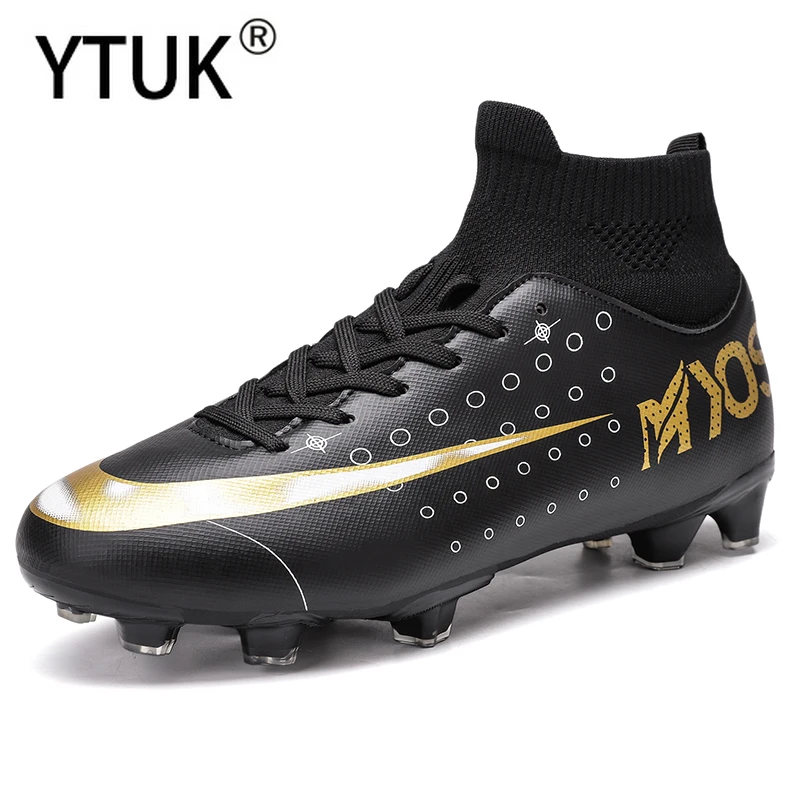 YTUK/Новинка 2020 года Лидер продаж Мужские футбольные бутсы Футбольные с высоким