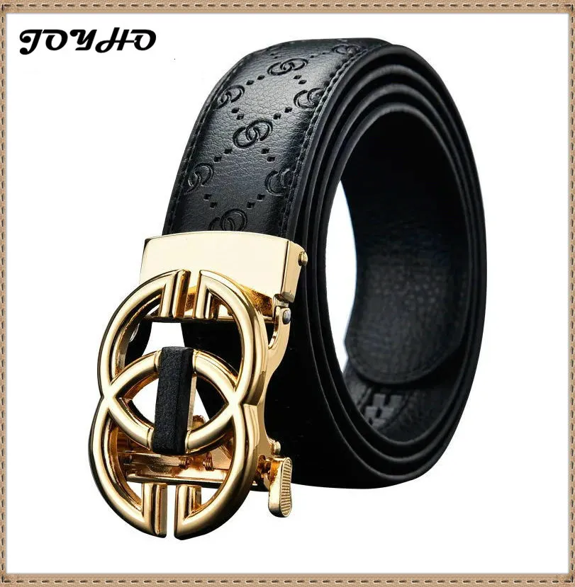 

Men's Genuine Leather Fashion Retro Square Buckle Belt High Quality Luxury Brand male Metal Pin Buckle New Belt with Jeans
