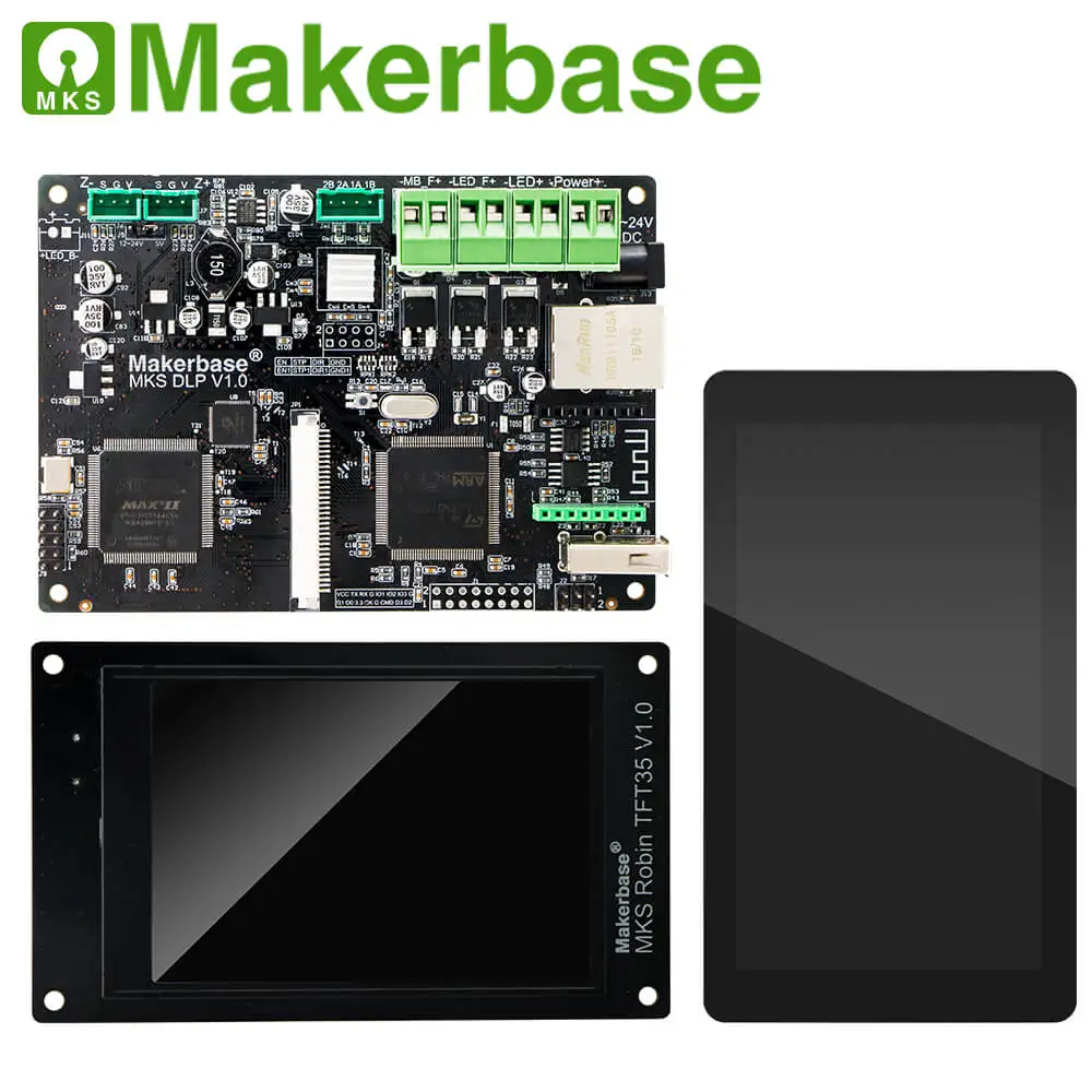 Makerbase MKS DLP SLA UV LCD Смола 3D принтер автономная плата управления фотоотверждением TFT35