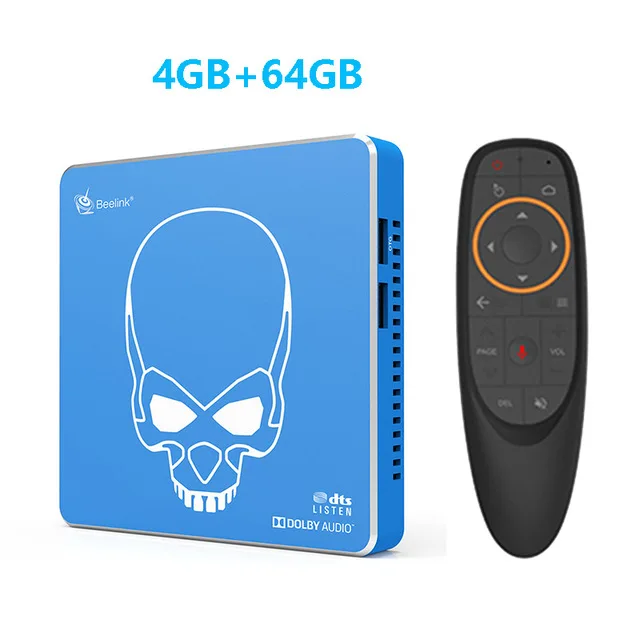 Beelink GT-King Pro Android 9,0 Smart Hi-Fi без потерь звук ТВ коробка 4 Гб 64 Гб Amlogic S922X-H BT 4,1 2,4/5,8 ГГц Wifi медиаплеер - Цвет: 4GB 64GB